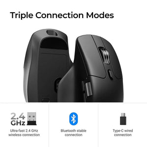 MOUSE USB OPTICAL WRL M6/BLACK M6S-A23 KEYCHRON