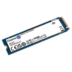 SSD|KINGSTON|NV2|4TB|M.2|PCIE|NVMe|Write speed 2800 MBytes/sec|Read speed 3500 MBytes/sec|2.2mm|TBW 1280 TB|MTBF 1500000 hours|SNV2S/4000G