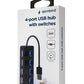 I/O HUB USB2 4PORT/UHB-U2P4-05 GEMBIRD