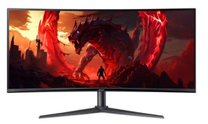 LCD Monitor|ACER|UM.CX0EE.H01|34"|Gaming/Curved/21 : 9|Panel VA|3440x1440|21:9|100Hz|Matte|1 ms|Speakers|Height adjustable|Tilt|Colour Black|UM.CX0EE.H01