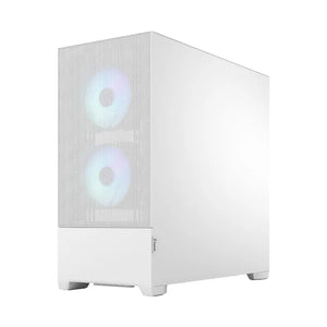 Fractal Design | Pop Air RGB | Side window | White TG Clear Tint | ATX, mATX, Mini ITX | ATX
