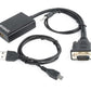 I/O ADAPTER VGA TO HDMI/A-VGA-HDMI-01 GEMBIRD