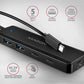 I/O HUB USB-C TRAVEL/0.19M HUE-C2C AXAGON