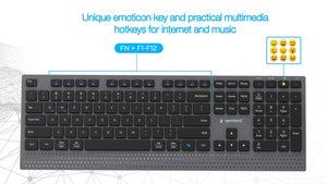 KEYBOARD +MOUSE WRL ENG/BK KBS-WPS-02 GEMBIRD