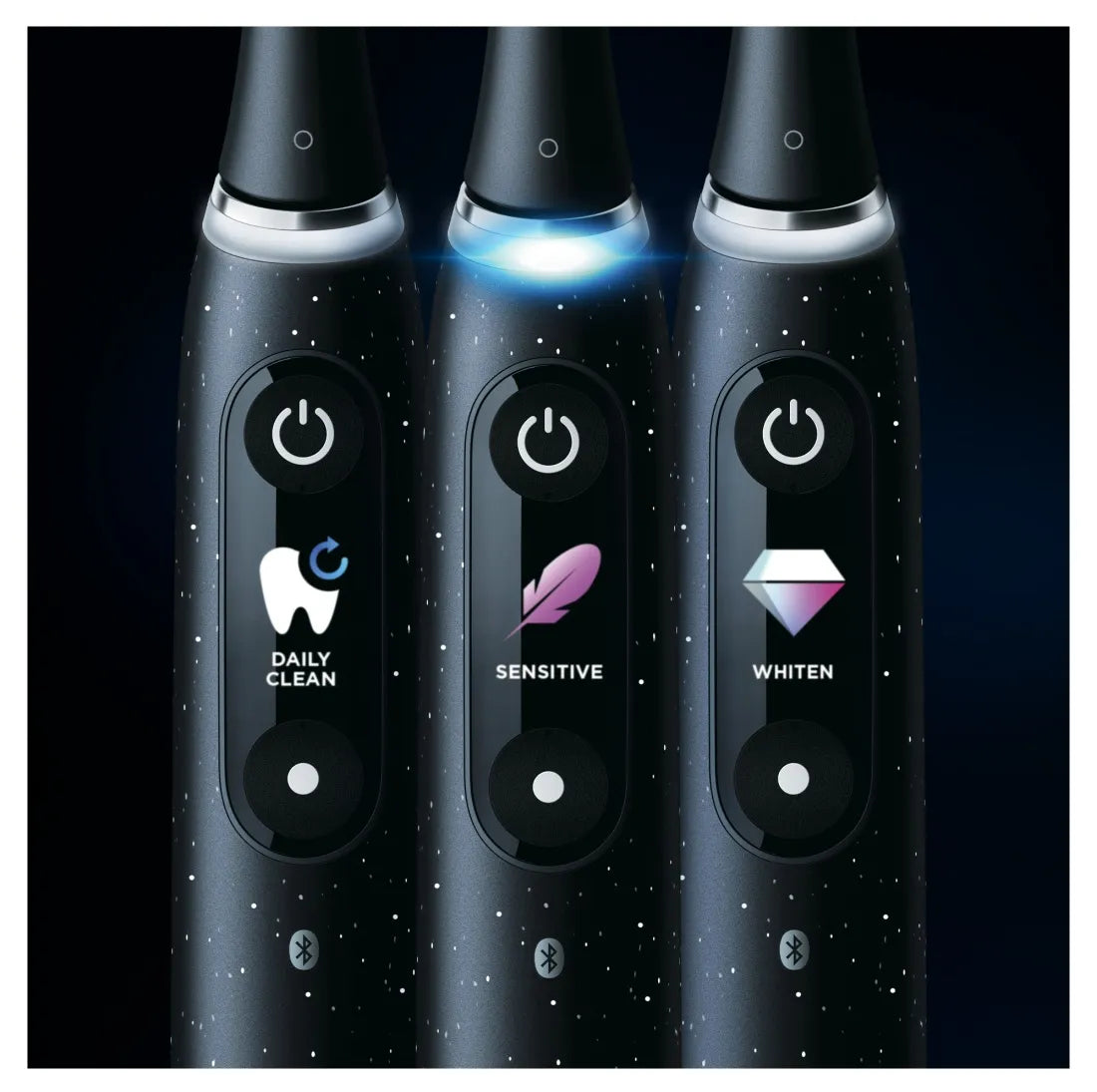 Oral-B Electric Toothbrush | iO10 Series | Rechargeable | For adults | Number of brush heads included 1 | Number of teeth brushing modes 7 | Cosmic Black Booster