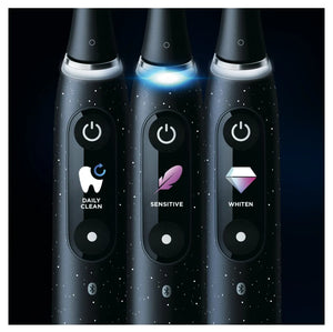 Oral-B Electric Toothbrush | iO10 Series | Rechargeable | For adults | Number of brush heads included 1 | Number of teeth brushing modes 7 | Cosmic Black Booster