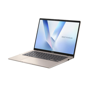 Notebook|ASUS|VivoBook Series|X1407QA-LY045W|CPU  Snapdragon|X X1-26-100|3000 MHz|14"|1920x1200|RAM 16GB|LPDDR5x|SSD 512GB|Qualcomm Adreno GPU|Integrated|ENG|Windows 11 Home|Platinum|1.49 kg|90NB1602-M005R0