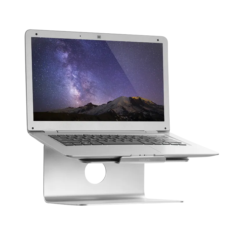Logilink | AA0104 | 17 " | Notebook Stand | Suitable for the MacBook series and most 11“-17“ laptops | Aluminium