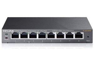 Switch|TP-LINK|8x10Base-T / 100Base-TX / 1000Base-T|PoE ports 4|TL-SG108PE