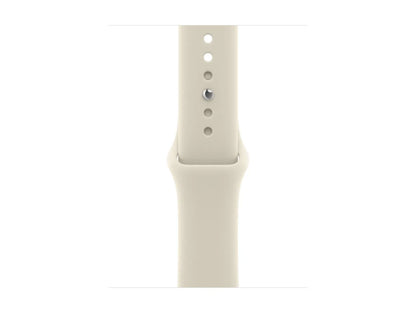 Apple Watch SE 3 GPS + Cellular 40mm Starlight Aluminium Case with Sand Sport Band - S/M | Apple