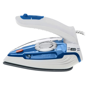Camry CR 5040 | Steam travel iron | 1600 W | Water tank capacity 80 ml | Continuous steam 10 g/min | Steam boost performance 50 g/min | Blue/White