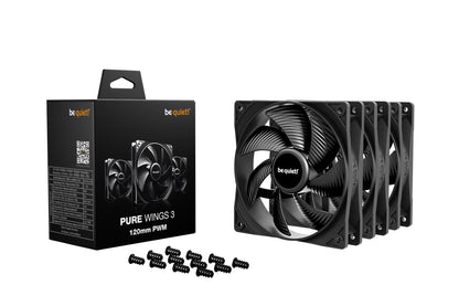 CASE FAN 120MM PURE WINGS 3/PWM 3-PACK BL141 BE QUIET