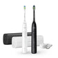 Philips HX7119/02 Sonicare Series 5500 | Electric Toothbrush, Duo pack | Rechargeable | For adults | Number of brush heads included 2 | Number of teeth brushing modes 2 | White/Black