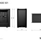 Case|BE QUIET|PURE BASE 501|MidiTower|Not included|ATX|MicroATX|MiniITX|Colour Black|BGW74
