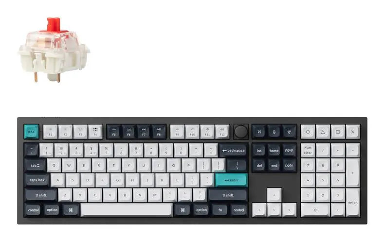 KEYBOARD WRL Q6 MAX RGB/CARBON BLACK Q6M-M1 KEYCHRON