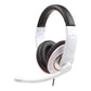 Gembird | MHS-001-GW | Stereo headset | Built-in microphone | 3.5 mm | Glossy white