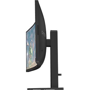 HP OMEN 34c WQHD Curved Gaming Monitor - 34" 3440 x 1440 WQHD 400-nit 165Hz AG, VA, 2x HDMI/DisplayPort/Audio Jack, speakers, height adjustable/tilt, 1 years
