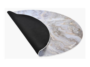 Arozzi Zona Round Floor Pad | White Marble