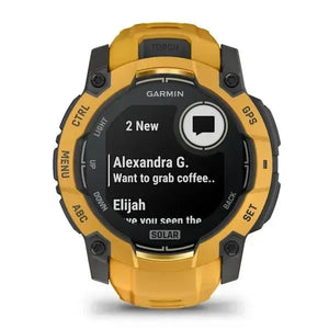 SMARTWATCH INSTINCT 3 SOLAR/SUNBURST 010-02935-02 GARMIN