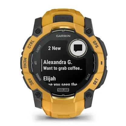 SMARTWATCH INSTINCT 3 SOLAR/SUNBURST 010-02935-02 GARMIN