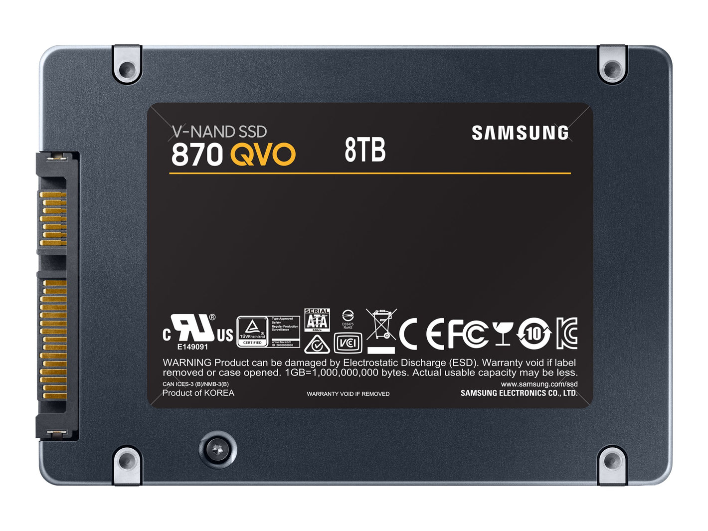 SAMSUNG SSD 870 QVO 8TB SATA 2.5inch