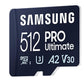 MEMORY MICRO SDXC 512GB/W/ADAPT. MB-MY512SA/WW SAMSUNG