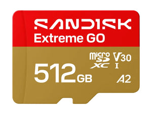 SANDISK Extreme GO microSDXC 512GB UHS-I