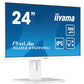 LCD Monitor|IIYAMA|23.8"|Business|Panel IPS|1920x1080|16:9|100Hz|Matte|0.4 ms|Speakers|Swivel|Pivot|Height adjustable|Tilt|XUB2492HSU-W6