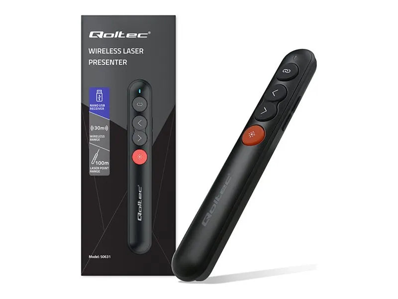 QOLTEC 50631 Laser pointer Presenter