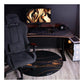 Arozzi Zona Round Floor Pad | Black/Gold