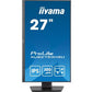 LCD Monitor|IIYAMA|27"|Business|Panel IPS|1920x1080|16:9|100Hz|Matte|1 ms|Speakers|Swivel|Pivot|Height adjustable|Tilt|Colour Black|XUB2793HSU-B6