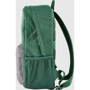 HP Campus 15.6 Backpack - 17 Liter Capacity - Green/Grey