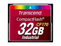 TRANSCEND 32GB CF CARD 170X IND.