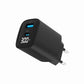 Gembird 2-port 30W USB fast charger, LCD | TA-UC-PDQC30LCD-BK-01