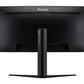 LCD Monitor|IIYAMA|34"|Gaming/Curved/21 : 9|Panel VA|3440x1440|21:9|180Hz|Matte|0.4 ms|Speakers|Height adjustable|Tilt|Colour Black|GCB3480WQSU-B1