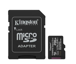 MEMORY MICRO SDXC 256GB UHS-I/W/ADAPTER SDCS3/256GB KINGSTON