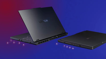Lenovo Legion Pro 5 16IAX10 | Eclipse Black | 16 " | OLED | WQXGA | 2560 x 1600 pixels | Glossy | Intel Core Ultra 7 | 255HX | 32 (2x16) GB | SO-DIMM DDR5 | Solid-state drive capacity 1000 GB | NVIDIA GeForce RTX 5070 | GDDR7 | 8 GB | Windows 11 Home...