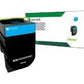 LEXMARK Return Prgm Cyan Toner 2.3K