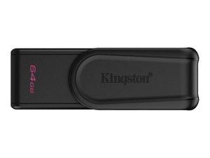 Kingston USB Flash Drive | DataTraveler Exodia S | 64 GB | USB 3.2 Gen 1 | Black