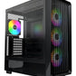 Case|MONTECH|X5|MidiTower|Case product features Transparent panel|Not included|Colour Black|X5(B)