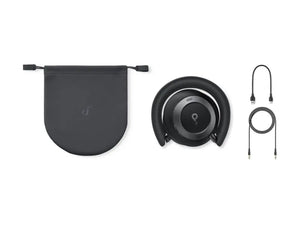 Anker Soundcore | Foldable Headphones | Space One Pro | Bluetooth | Over-ear | Microphone | Jet Black | Wireless