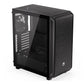 Case|ENDORFY|Arx 500 ARGB|MidiTower|Case product features Transparent panel|Not included|ATX|MicroATX|MiniITX|Colour Black|EY2A011