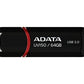 ADATA | UV150 | 64 GB | USB 3.0 | Black