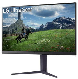 LCD Monitor|LG|31.5"|Panel IPS|2560x1440|16:9|180Hz|1 ms|Pivot|Height adjustable|Tilt|Colour Black|32GS85Q-B