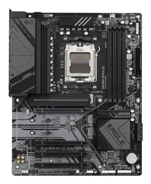 Mainboard|GIGABYTE|AMD B650|SAM5|ATX|Memory DDR5|Memory slots 4|B650EAGLE1.2