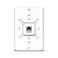 UBIQUITI WALL-MOUNTED WIFI 6 AP WITH 6 SPATIAL STREAMS AND A BUILT-IN 4-PORT SWITCH IDEAL FOR SINGLE-ROOM COVERAGE IN HOSPITALITY ENVIRONMENTS