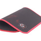 Gembird | MP-GAMEPRO-S Gaming mouse pad PRO, small | natural rubber foam + fabric | Gaming mouse pad | 200x250x3 mm | Black