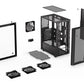 Case|ENDORFY|Ventum 200 ARGB|MidiTower|Case product features Transparent panel|Not included|ATX|MicroATX|MiniITX|Colour Black|EY2A014