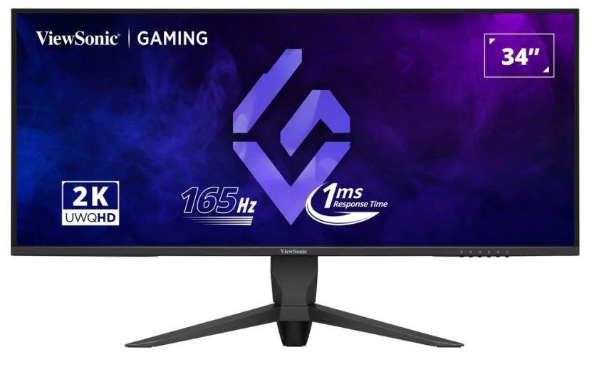 LCD Monitor|VIEWSONIC|34"|Gaming/21 : 9|Panel VA|3440x1440|21:9|165 Hz|Matte|1 ms|Swivel|Height adjustable|Tilt|Colour Black|VX3480-2K-PRO