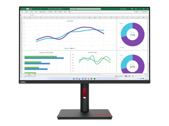 LENOVO ThinkVision T32h-30 31.5i Monitor